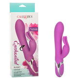 Enchanted Bunny Purple Silicone Intimate Massager with 4 Rotating Functions and 12 Vibration Modes Waterproof Rechargeable VIBRATORS-RABBIT